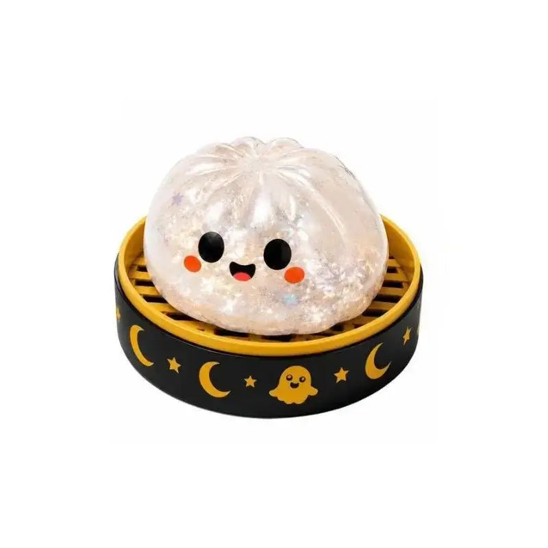 Halloweenowe gniotki bułeczki w mini koszyczkach do gotowania