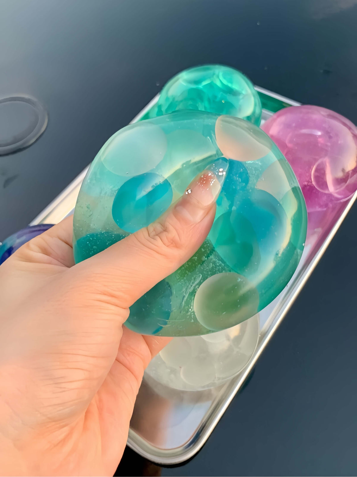 Original Jade-Inspired Handmade Ball