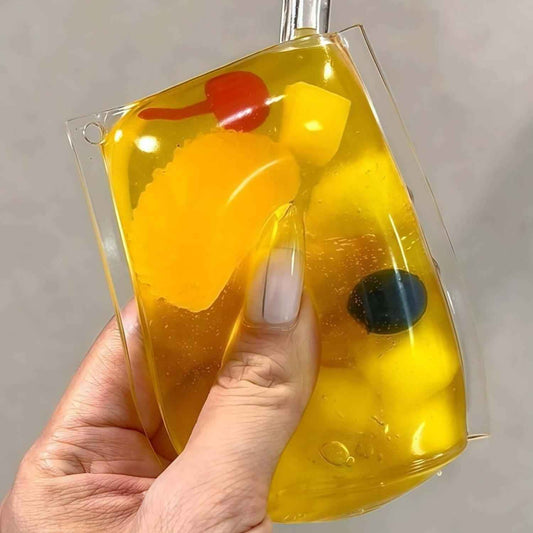 
[CHIBOKI] Fruit Jelly Squishy Sticks - Sweet & Juicy Handcrafted Fun Stress Ball