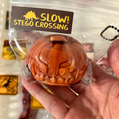 Handmade Halloween Realistic Bleeding Heart & Brain Silicone Stress Relief Toy Angry Pumpkin