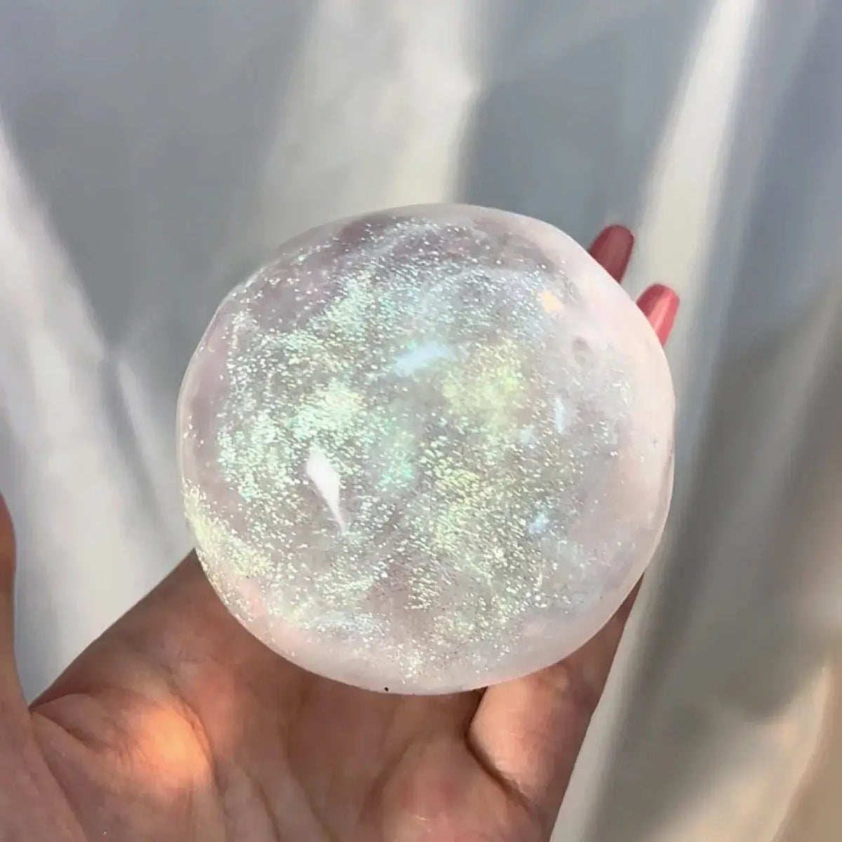 [CHIBOKI] Multicolor Candy & Flash-Burst Handmade Stress Ball Aurora Starry Dream