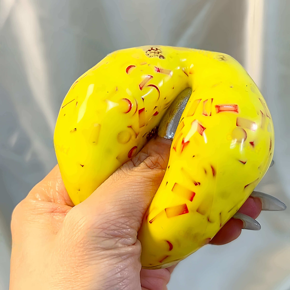 Crystal Big Apple Series – Moldable Non-Rebound Jelly Cream Ball