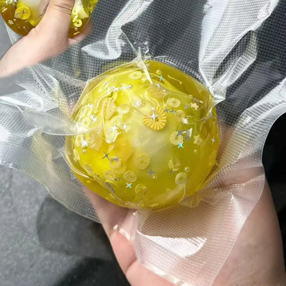 Handmade Crispy Squishy Ball - ASMR Stress Relief Fidget Toy Crispy Pineapple