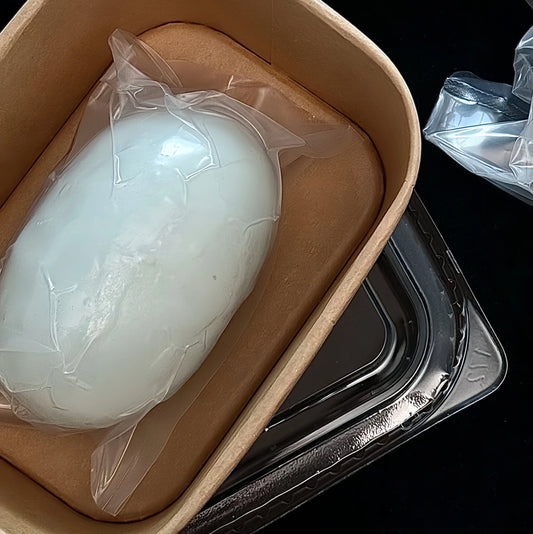 
Purple Sweet Potato & Duck Egg Squishy – Crunchy Shell Bursting Duck Egg