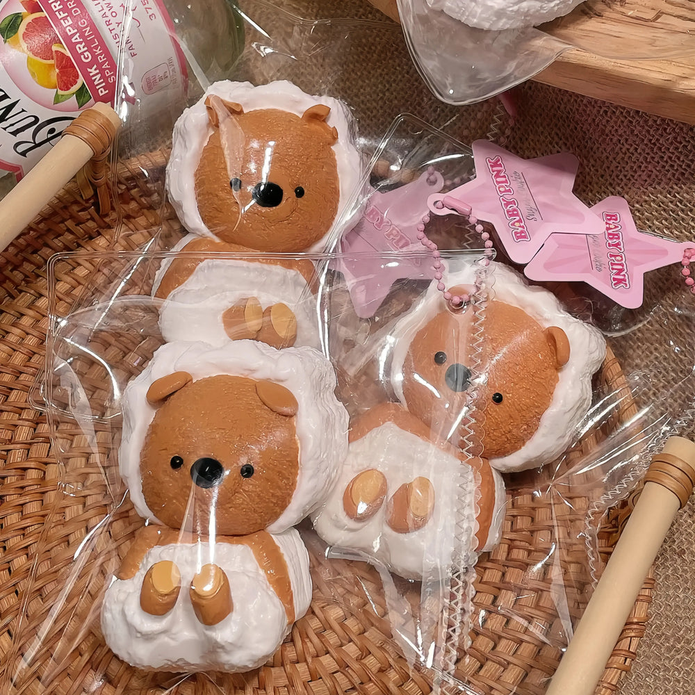 Silikonowe gniotki ze zwierzakami kawaii