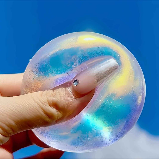 
[CHIBOKI] Multicolor Candy & Flash-Burst Handmade Stress Ball