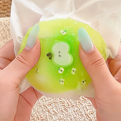 Crunchy Crust Fruit Ice Bread Squishy – Green Apple Crunchy Ice Bread