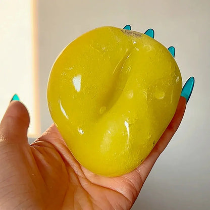 Chiboki Ice Crackle, Slushie & Jam Series Sensory Squishy Toys Lemon Slushie