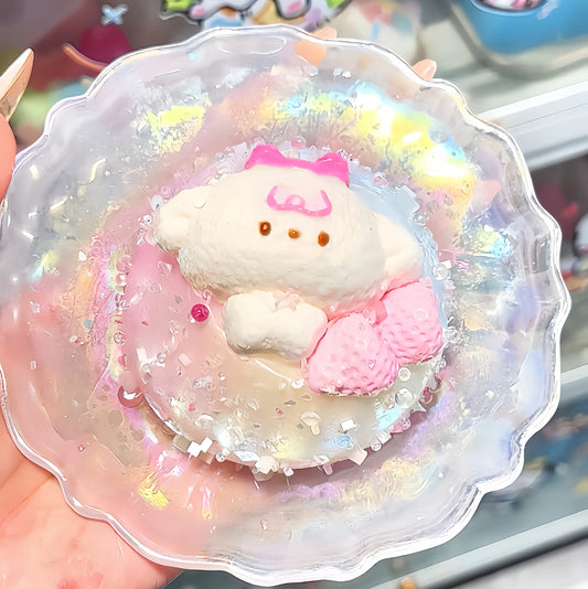 
Kawaii Rainbow Series Dessert Squishy Toys Little Sheep Pudding