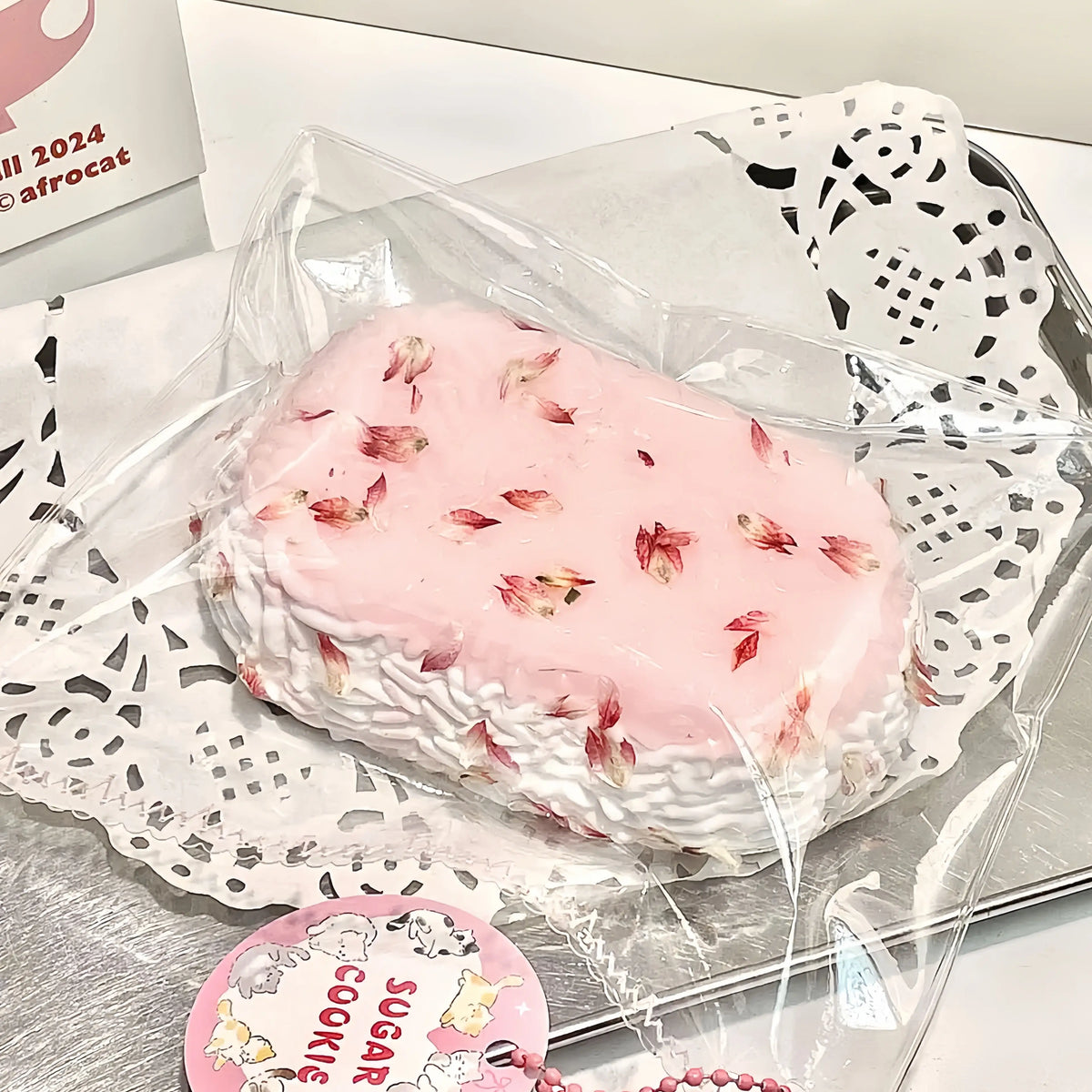 Gniotki z kwiatami: ciastka i daifuku