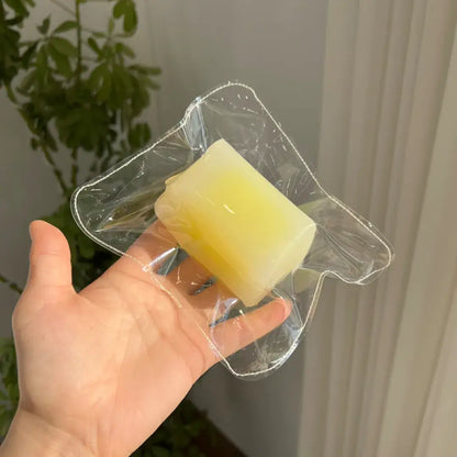 Handmade Candy & Gummy Bear Squishy Toy - Soft ASMR Stress Relief Pineapple Center-Filled Hard Candy