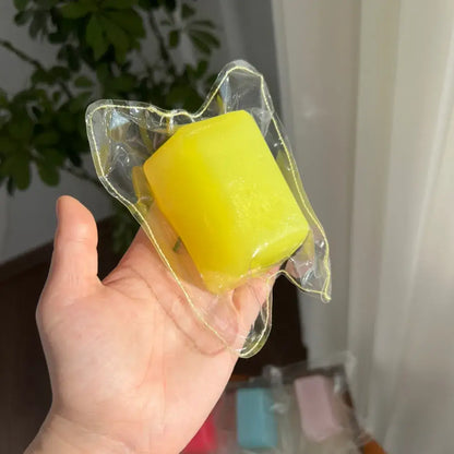 Handmade Candy & Gummy Bear Squishy Toy - Soft ASMR Stress Relief Pineapple Hard Candy