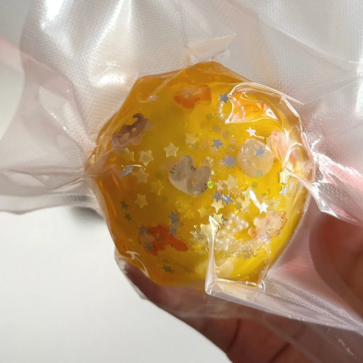 Handmade Crispy Squishy Ball - ASMR Stress Relief Fidget Toy Playful Kitty Crispy
