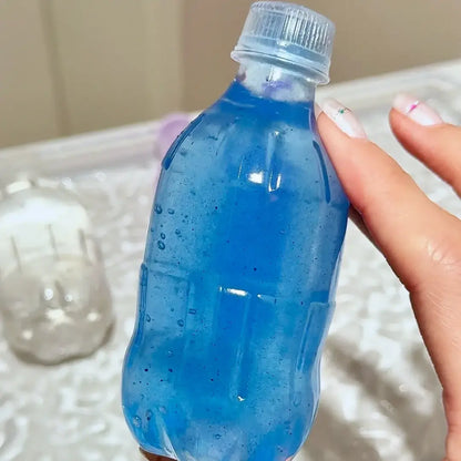 Handmade Beverage Series Squishy Toys - Milk & Soda Bottles Sea Salt Soda