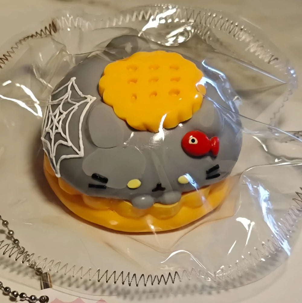 Kocie ciastka squishy — klasyczne i halloweenowe wzory