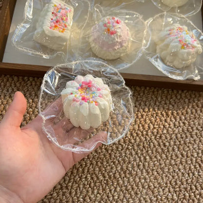 Handmade Mini Dessert Cake Squishy | Realistic Bakery Silicone Fidget Toy