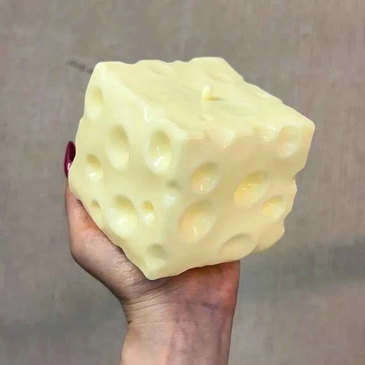 
[CHIBOKI] Fruit Gummy Large Cheese Squishy - Handmade Vaseline Slow Rebound Stress Toy