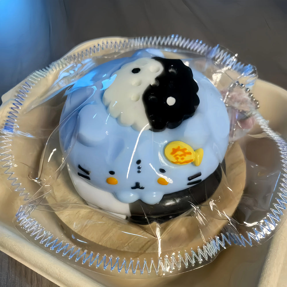 Kocie ciastka squishy — klasyczne i halloweenowe wzory