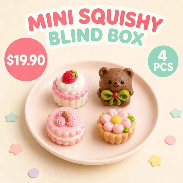 October Bonus Gift — 4 Mini Squishies