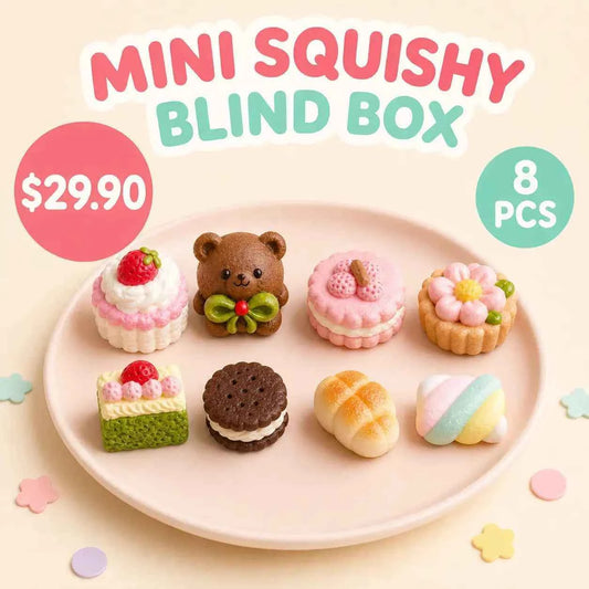 
October Bonus Gift — 4 Mini Squishies