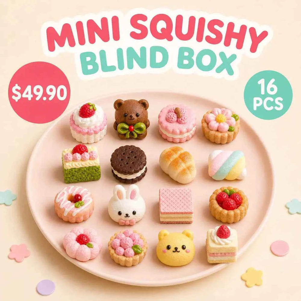 October Bonus Gift — 4 Mini Squishies