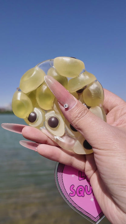 Ręcznie wykonane perłowe piłeczki squishy CHIBOKI