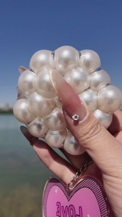 Ręcznie wykonane perłowe piłeczki squishy CHIBOKI
