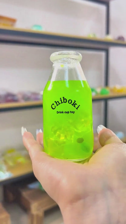 Butelki squishy CHIBOKI inspirowane owocową herbatą