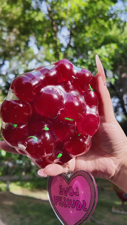 Duże ręcznie wykonane perłowe piłeczki squishy CHIBOKI