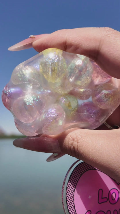 Ręcznie wykonane perłowe piłeczki squishy CHIBOKI
